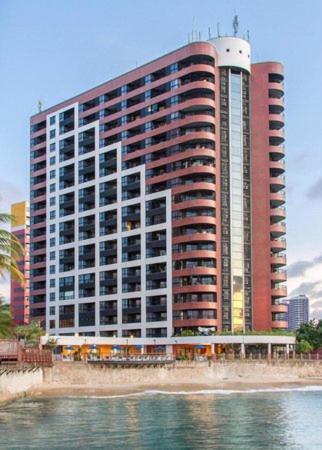 Flat Iate Plaza Na Beira Mar Com Vista Mar Apartment ฟอร์ตาเลซา ภายนอก รูปภาพ